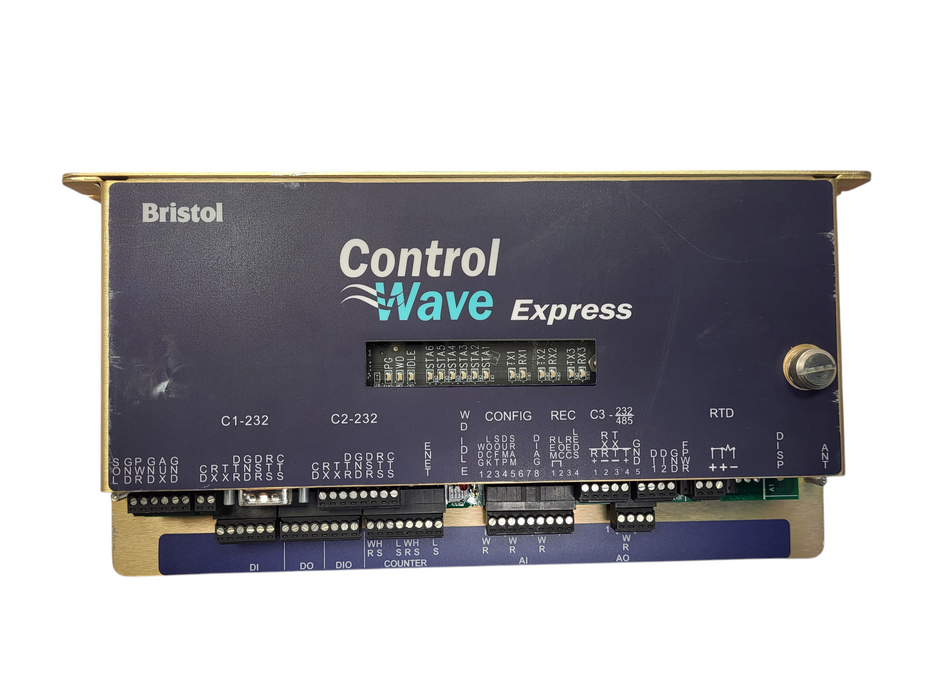 BRISTOL CONTROL WAVE EXPRESS 11A86000 SCADA Remote Terminal Unit (RTU) READ Q$