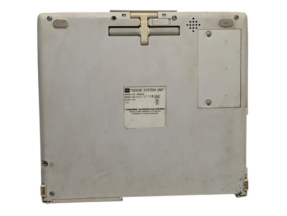 Toshiba T1200XE Vintage Laptop Please READ  Q-