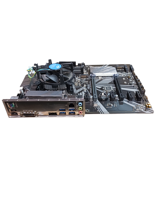 Asus Prime Z370-P II Motherboard & Intel i5-9400 CPU I/O Shield & Cooler Q