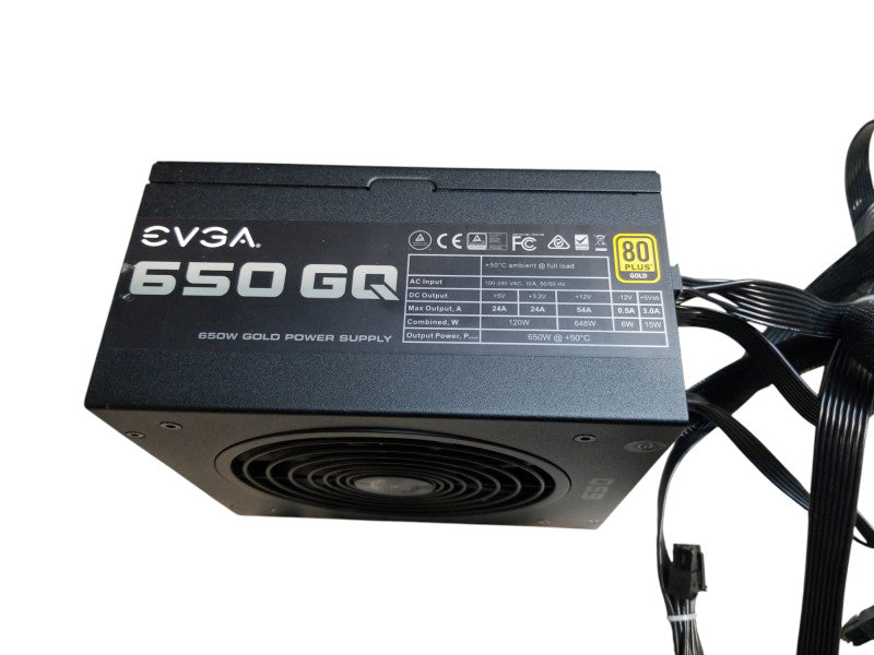EVGA  80 Plus GOLD 650W Semi Modular Power Supply w/ Cables
