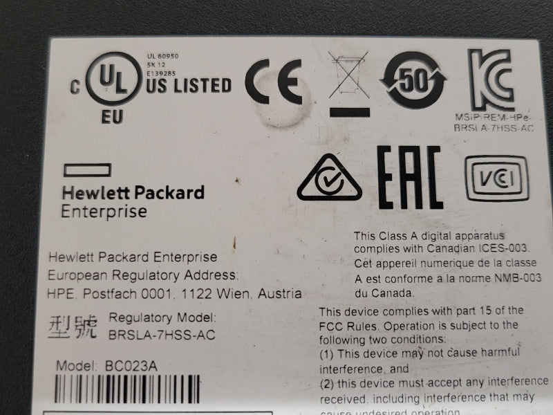 HPE BC023A LTO-8 Ultrium 30750 External Tape Drive, READ