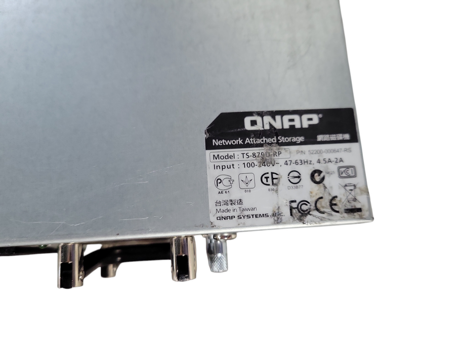 QNAP TS-879U-RP 8-Bay NAS STORAGE  NO HDD/Caddies !