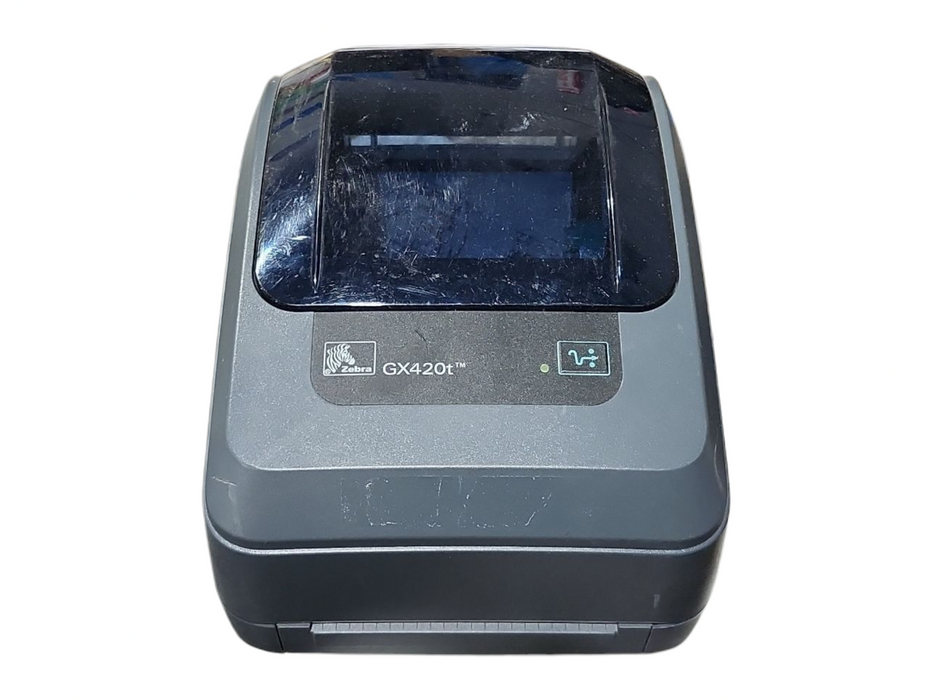 Zebra GX420T Thermal Label Printer GX42-102410-000, Tested