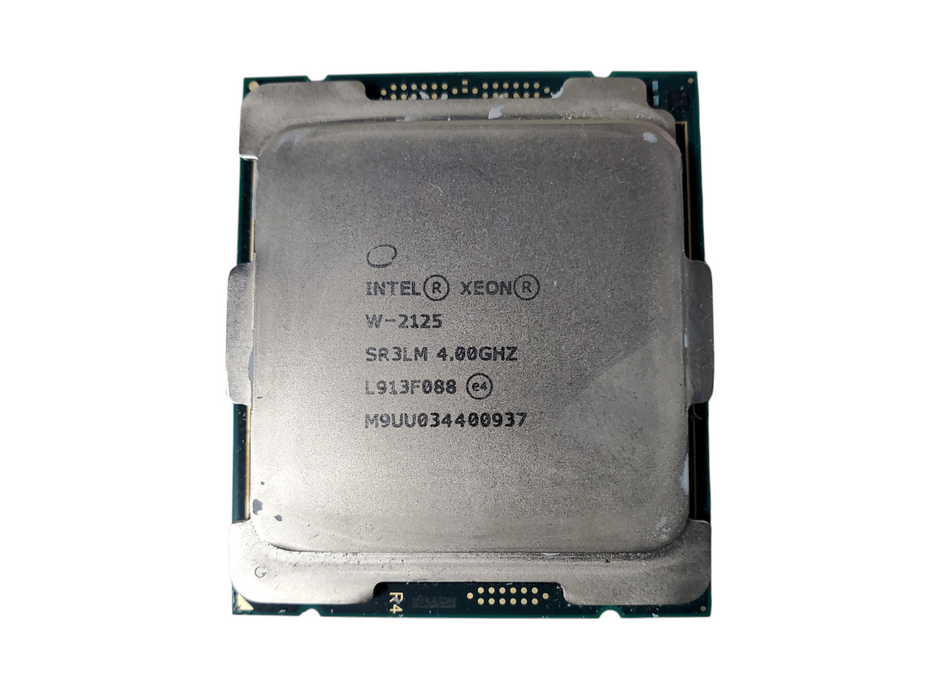 SR3LM Intel Xeon W-2125 Quad-Core 4.00GHz 8.25MB LGA2066 Processor