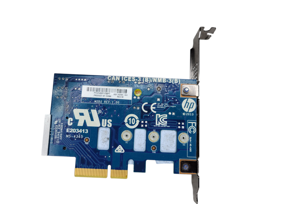 HP Z Turbo G2 M.2 PCIe Adapter Card Full Profile M2D2  %