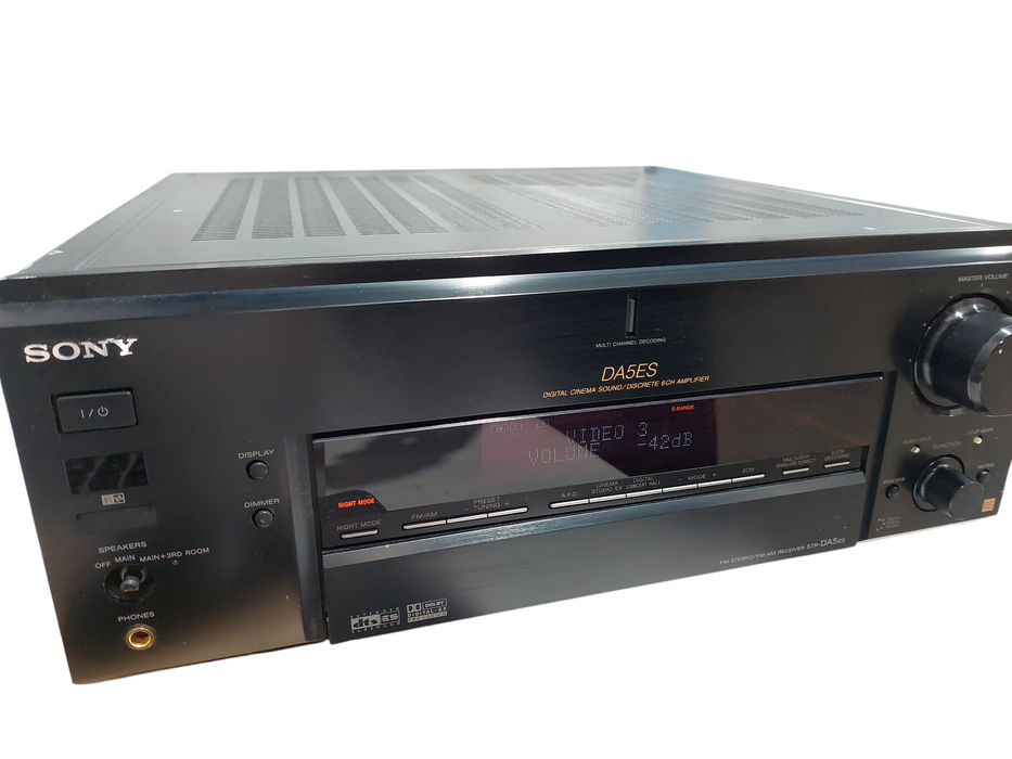 Sony FM Stereo/FM-AM Receiver STR-DA5ES Multi Channel Decoding 420 Watt  =