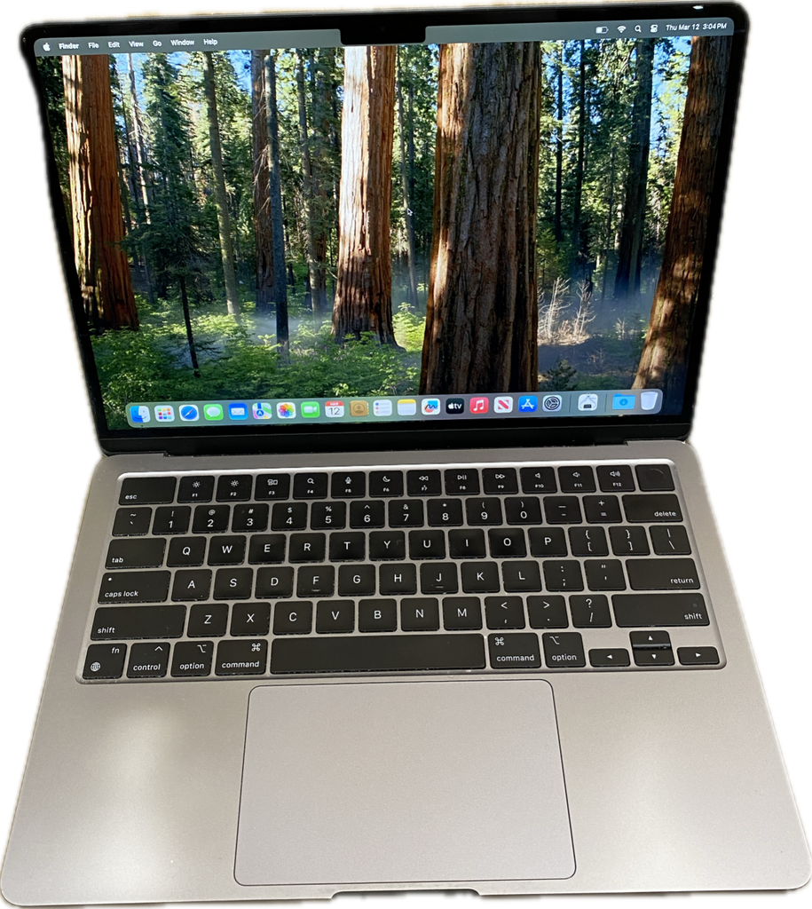 Apple MacBook Air 13 M2 2022 Space Gray 8GB RAM 256 GB SSD No