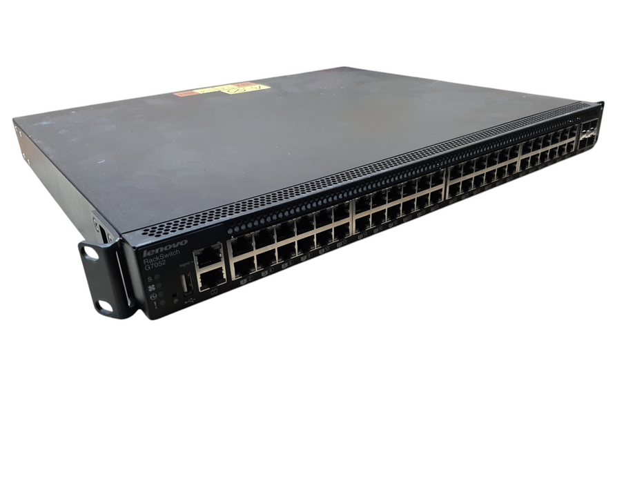 Lenovo RackSwitch G7052, 7159HCT, 48x 10/100/1000 Mb RJ-45 ,4x10Gb SFP/SFP+