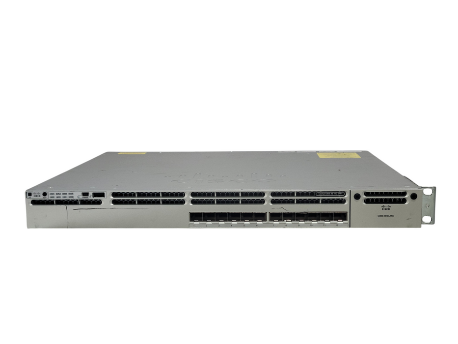 Cisco WS-C3850-12XS-S | 12-Port 10G SFP+ Switch | 2x PSU _