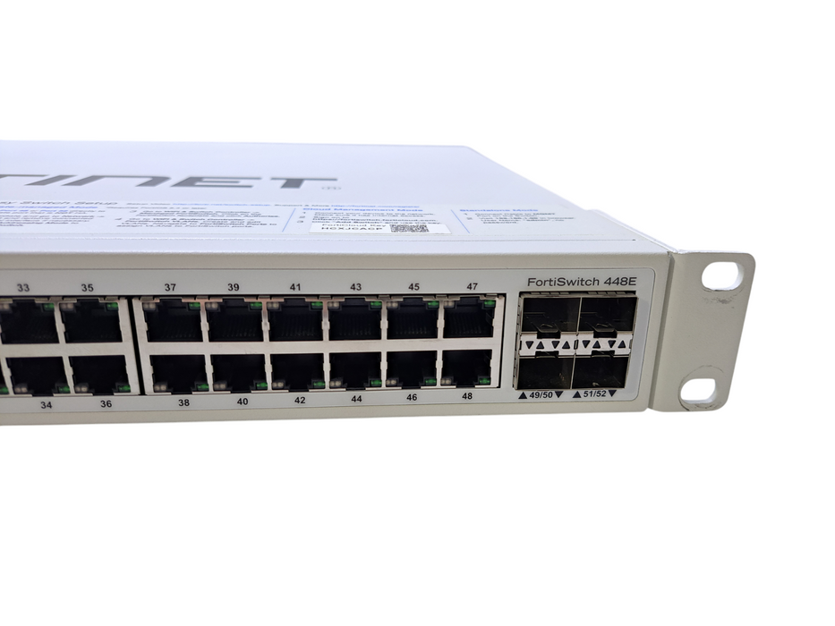 Fortinet Fortiswitch FS-448E | 48-Port Gigabit, 4x 10G SFP+ Layer 2/3 Switch