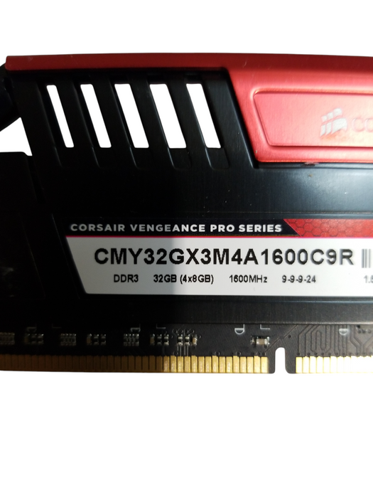 Corsair Vengeance Pro Series 32GB  (4x stick 8GB DDR3) CMY32GXM4A1600C9R