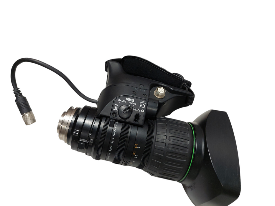Canon HD MP KT14x4.4 14X KRSJ & HP-75SII & Canon BCTV Zoom Lens =