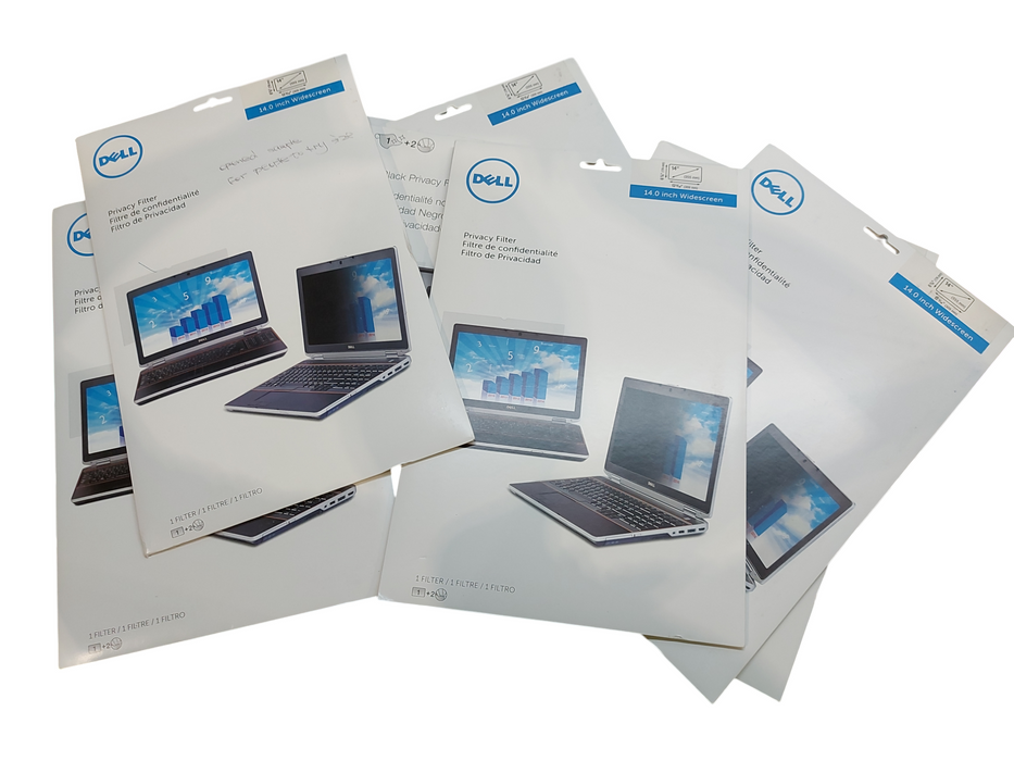 Lot 9x DELL display privacy filter 14" Laptop Frameless display