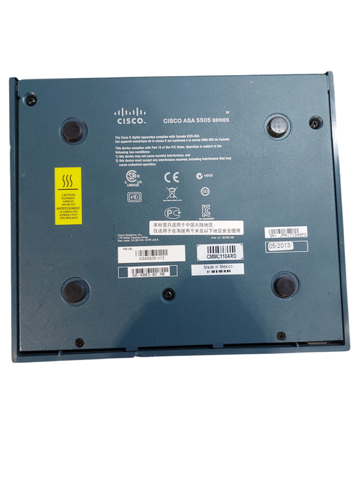 LOT of 3x Cisco ASA 5505 V05 Fast Ethernet Firewall Security Appliance
