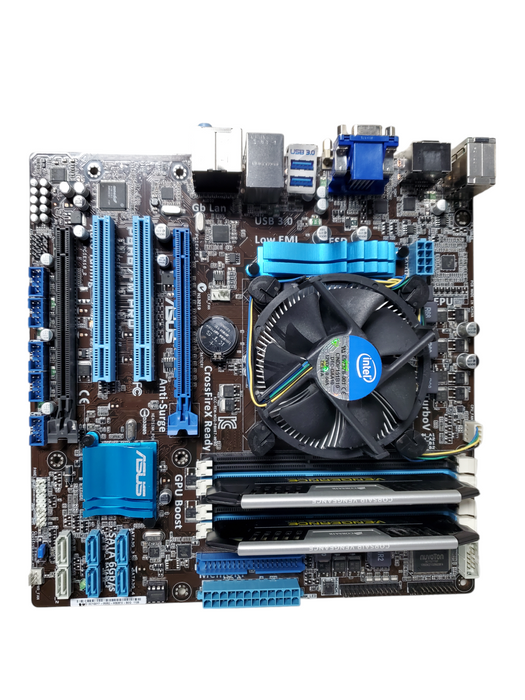 ASUS P8H67-M PRO Motherboard LGA1155 i5-2400 Intel H67 16GB DDR3  With I/O
