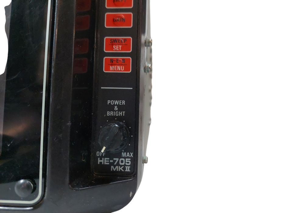 Fish Finder Model: HE-705 MK II Honda Electronics Corp Freq.50-200kHz =