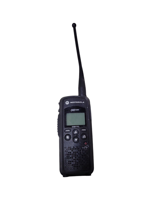 Motorola DTR550 Two-Way Digital Business Radio Walkie Talkie, READ _