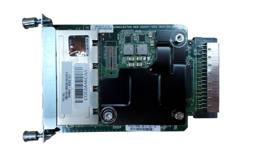 Cisco EHWIC-4ESG 4-Port GbE Enhanced High-Speed WAN Interface Module