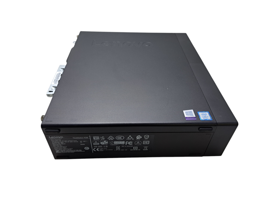 Lenovo ThinkStation P330 SFF | i7-8700 @3.20GHz, 16GB DDR4, 256GB NVMe )