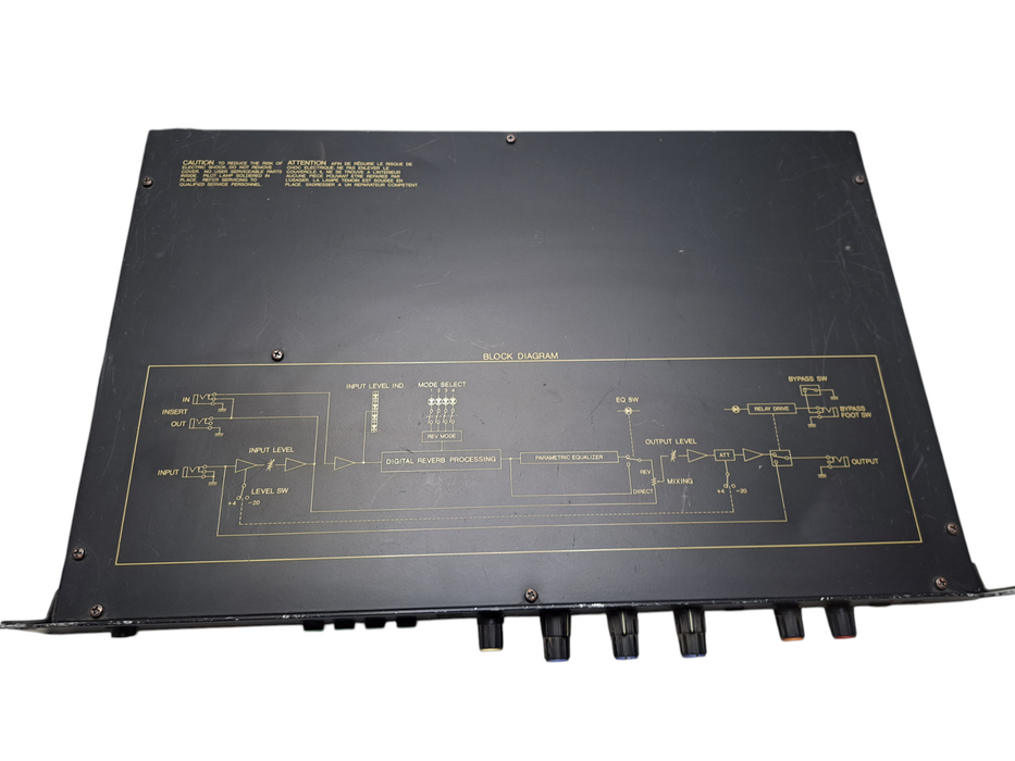 YAMAHA R1000 Digital Reverb Rack Mount Audio Processor   )