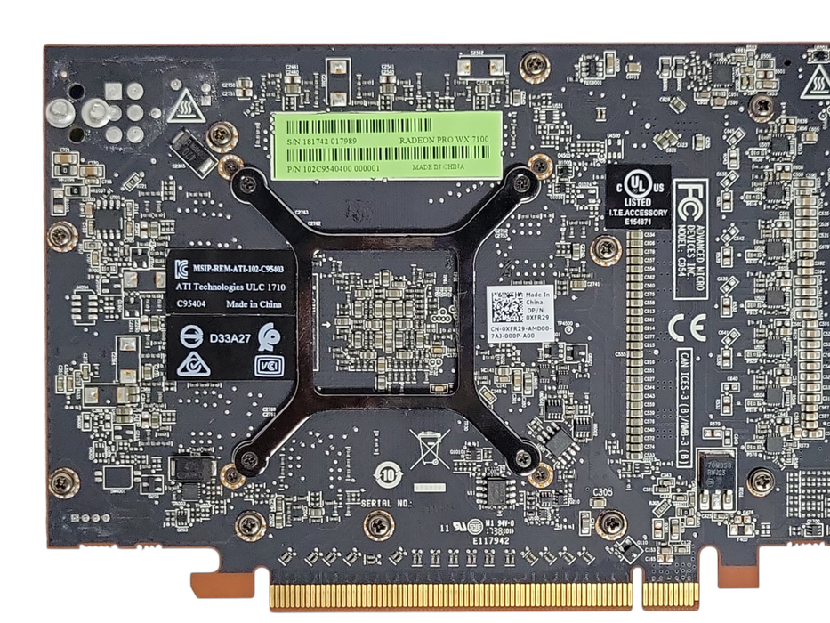 AMD Radeon Pro WX 7100 8GB GDDR5 Graphics Card 4x DisplayPort  _