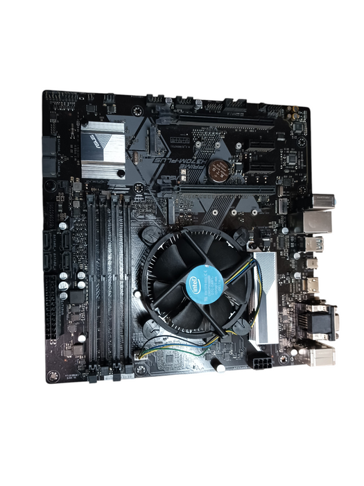 Asus Prime H370M-Plus Motherboard & Intel i5-9400 CPU No I/O Shield