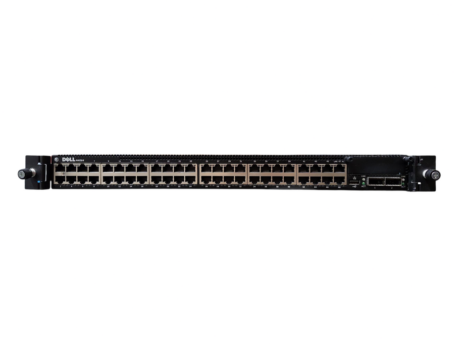 Dell PowerConnect N4064 48-Port 10GbE / 2x 40GbE QSFP+ Managed Switch Q