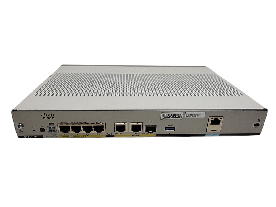 Cisco ISR 1100 Series C1111-4P Services Integrated Router $