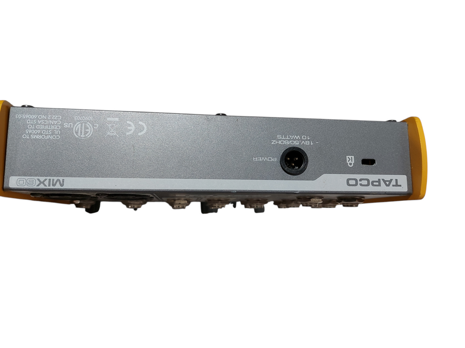 Tapco Mix60 6 Channel Analog Mixer Q=