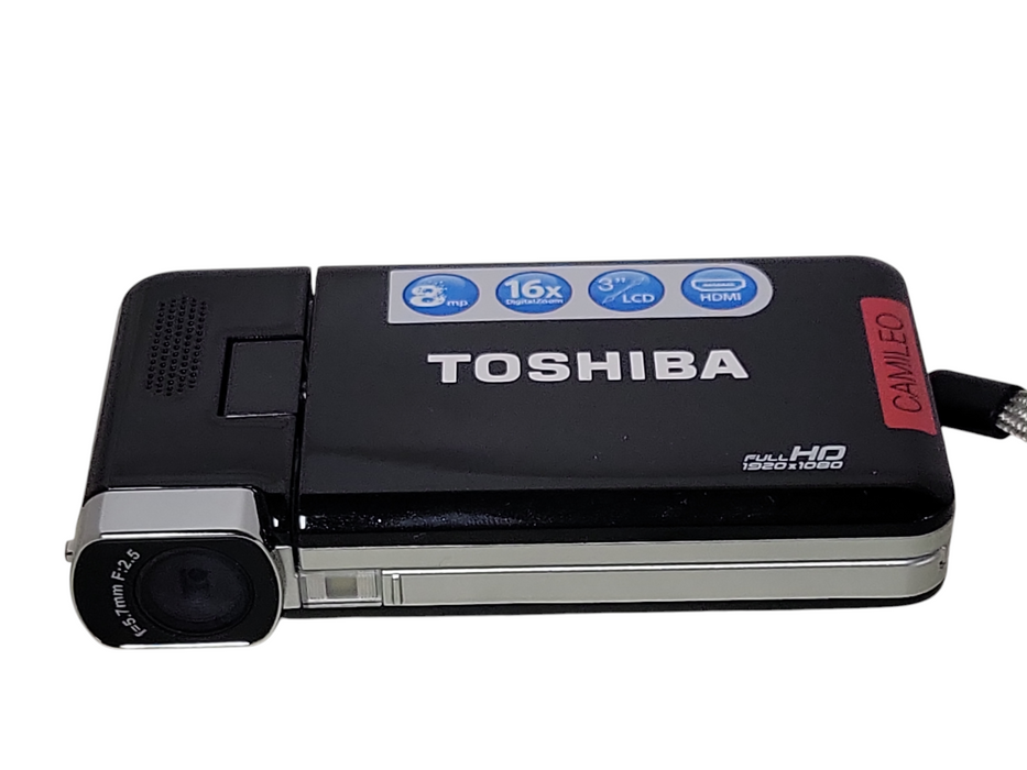 Toshiba Camileo S30 Pocket Camcorder w/ Power adapter and battery _