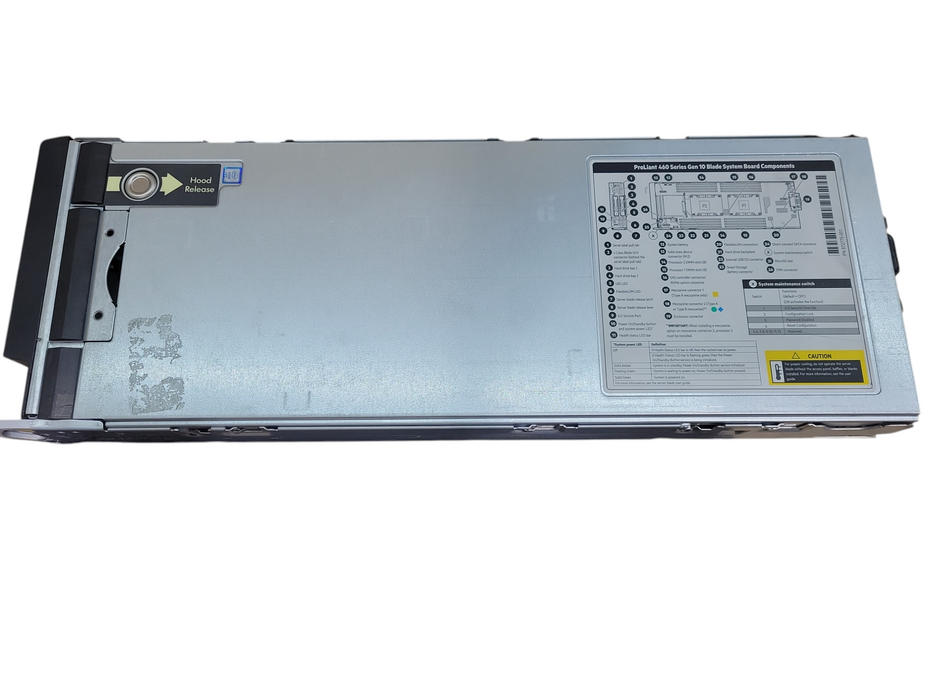 HP BL460c Gen10 Blade Server 2x Xeon Gold 6128 3.4GHz NO HDD !