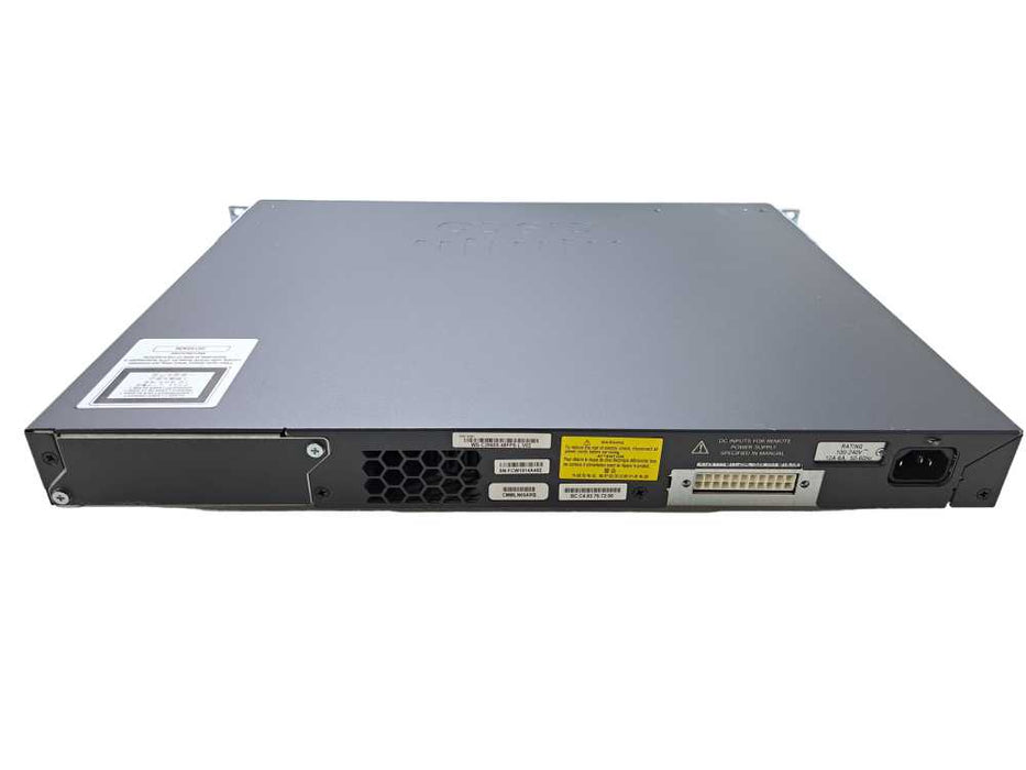 Cisco WS-C2960X-48FPS-L V02 | 48 Port Gigabit PoE+ 740W Switch | 4x SFP