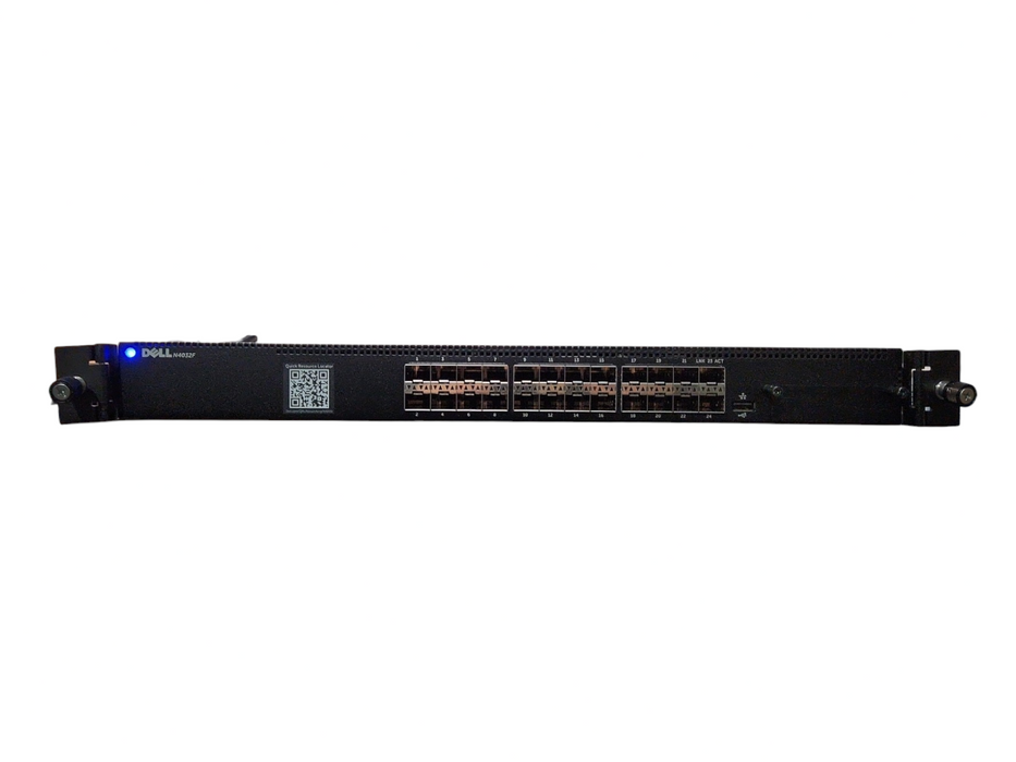 Dell N4032F 24 Port 10G SFP+ w/ 4x SFP+ Uplink Networking Switch w/ Rails