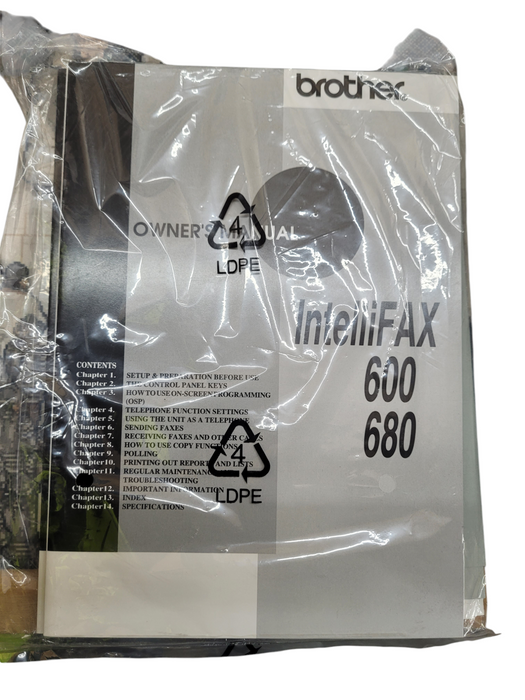 Brother IntelliFAX 680 Desktop Fax Machine