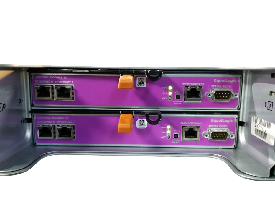 Dell EqualLogic PS4100 E04J-001 24-Bay Storage Array 2.5" 2xModules w/ 24xCaddies