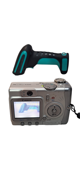 Canon PowerShot A520 4.0MP Silver Digital Camera 4x Zoom