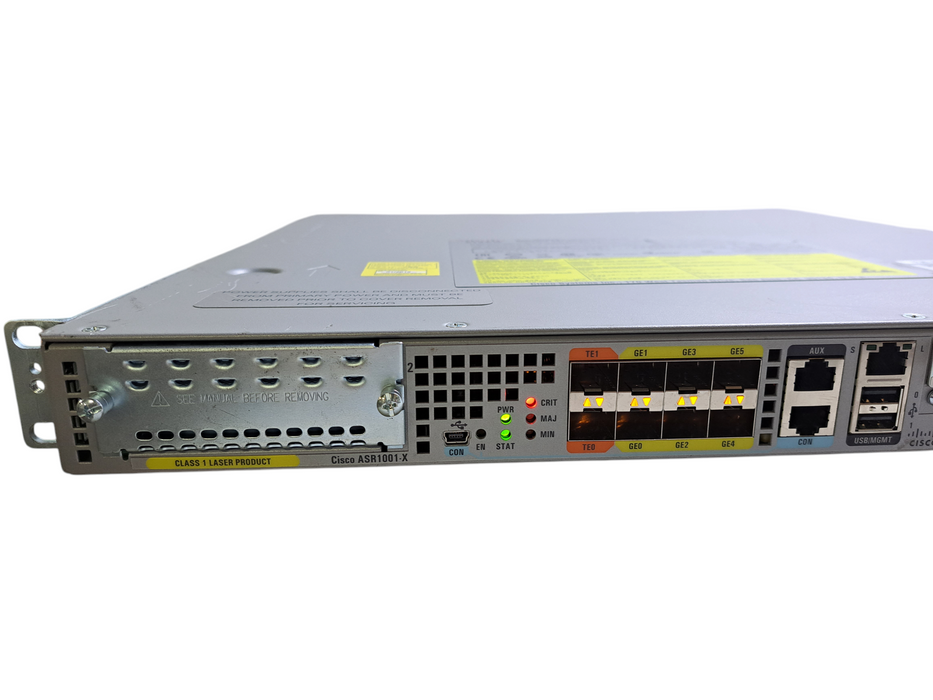 Cisco ASR1001-X V03 | 6-Port SFP 2-Port SFP 20GbpsThroughput Level )