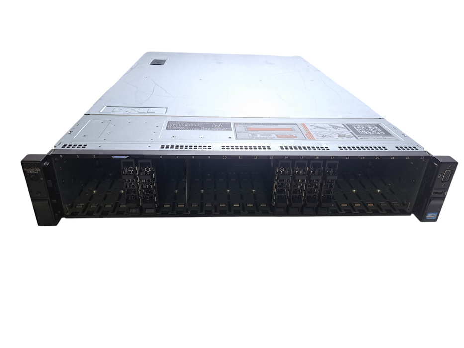 Dell PowerEdge R720xd 24x 2.5"| 2x Xeon E5-2620 0, 64GB DDR3, H310 Mini )