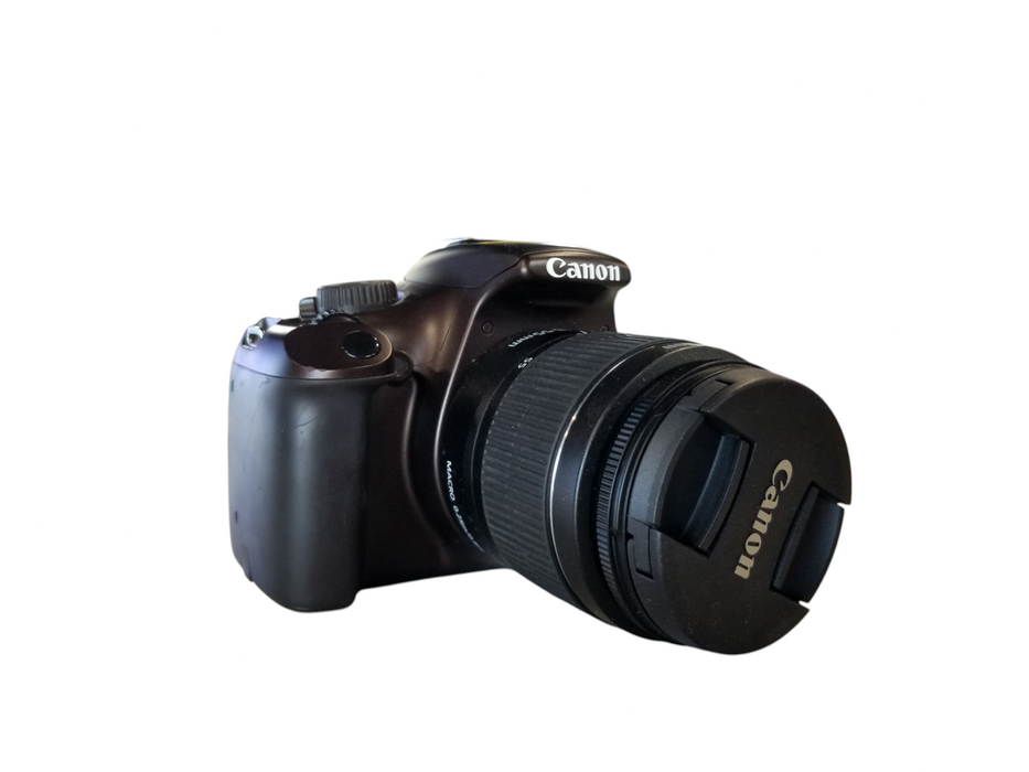 Canon EOS Rebel T3 SLR Camera with EFS 18-55mm Lens - Black / Brown *READ* Q