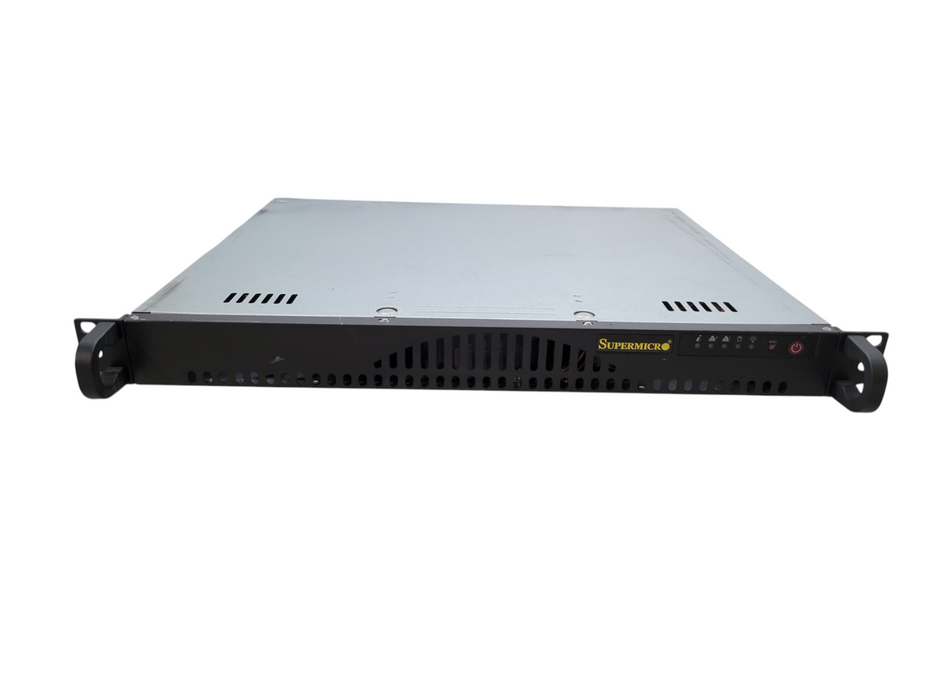 Supermicro CSE-512 / X10SLL-F - Xeon E3-1231 v3 NO RAM QUAD NIC 195W PSU %