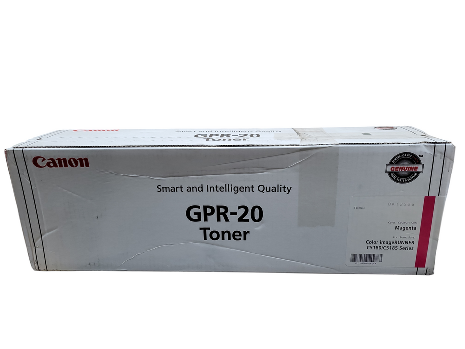 Canon Magenta Toner Cartridge Sealed GPR-20 !
