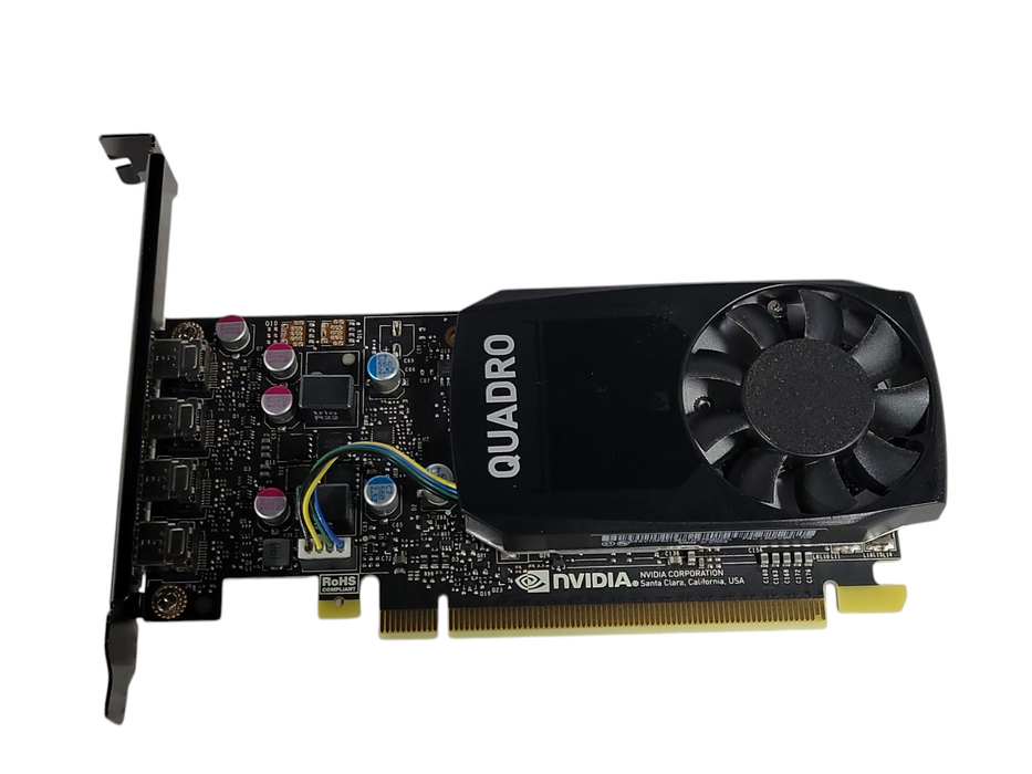 NVIDIA Quadro P600 2GB GDDR5 Video Card PCIe FH Bracket _