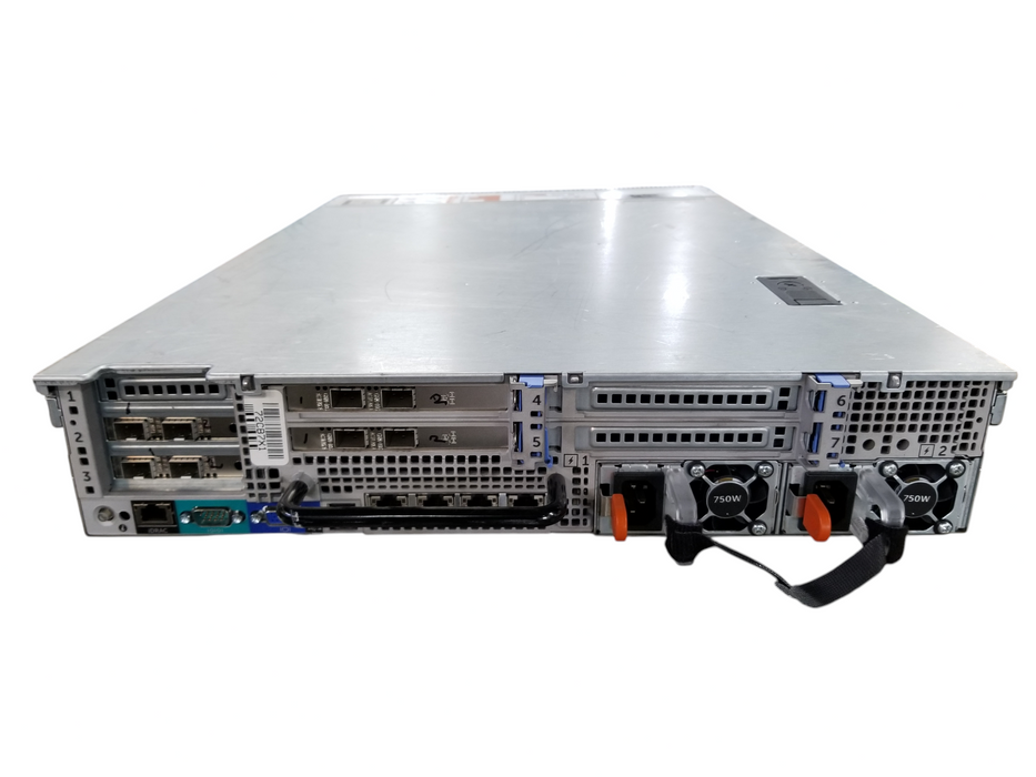 DELL PowerEdge R720 2x Xeon E5-2680 0 256GB-DDR3 Perc-H710 NoHDD 2x750W PSU