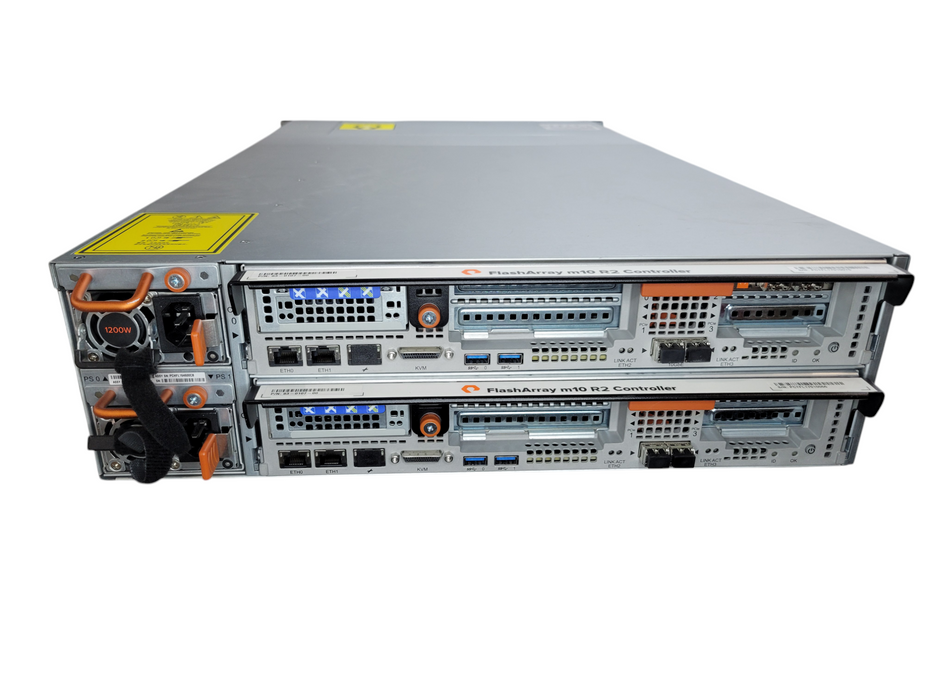 PURESTORAGE FlashArray//m - 2x m10 R2 Controller 3x NVRAM (BAREBONES) %