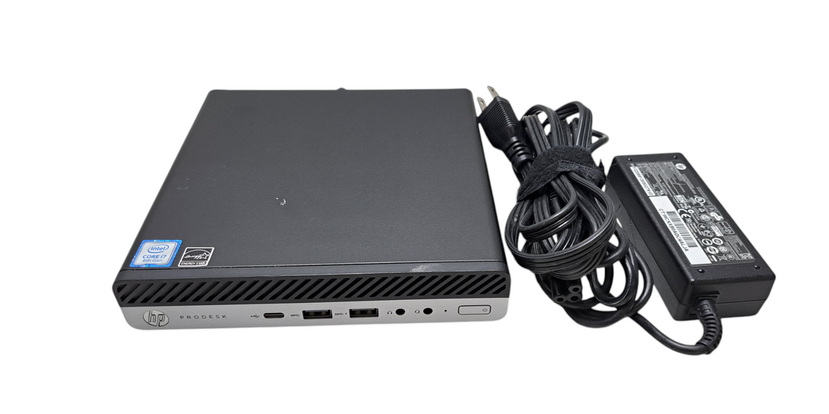HP ProDesk 600 G4 Mini Intel Core i7-8700T @2.40GHz, 16GB DDR4