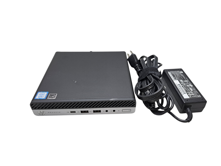 HP ProDesk 600 G4 Mini Intel Core i7-8700T @2.40GHz, 16GB DDR4, 256GB NVMe )