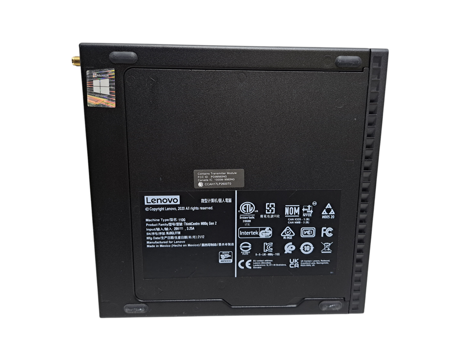 Lenovo ThinkCentre M80q | Intel Core i5-10500T, 16GB DDR4, 256GB NVMe )