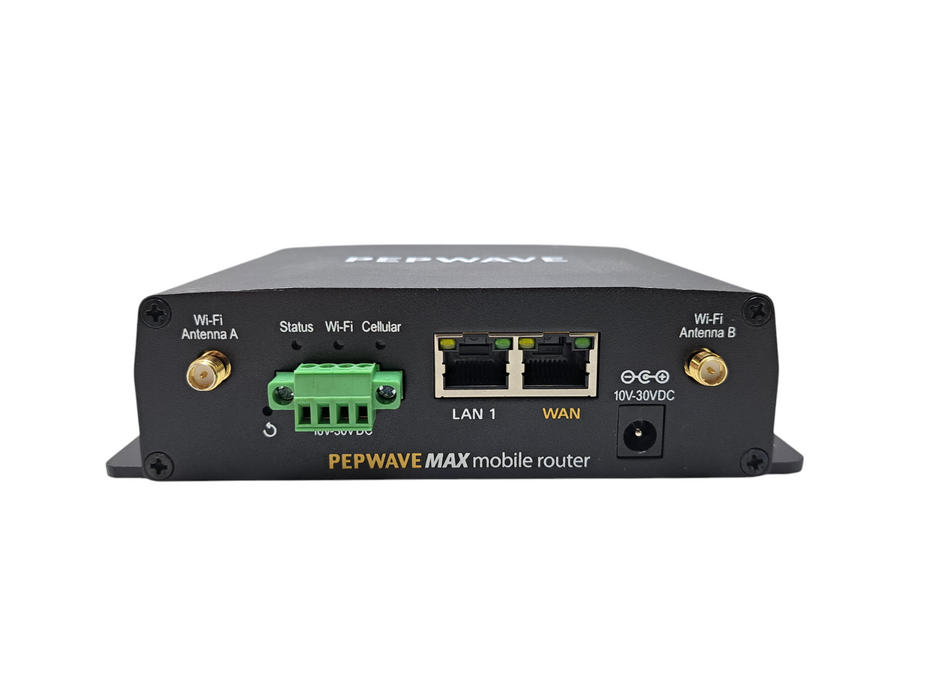 Peplink Pepwave MAX BR1 MK2 LTEA Cellular Router Mobile Hotspot