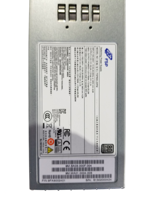 FSP FSP800-20FM 9PA8002401 800W SWITCHING POWER SUPPLY Q