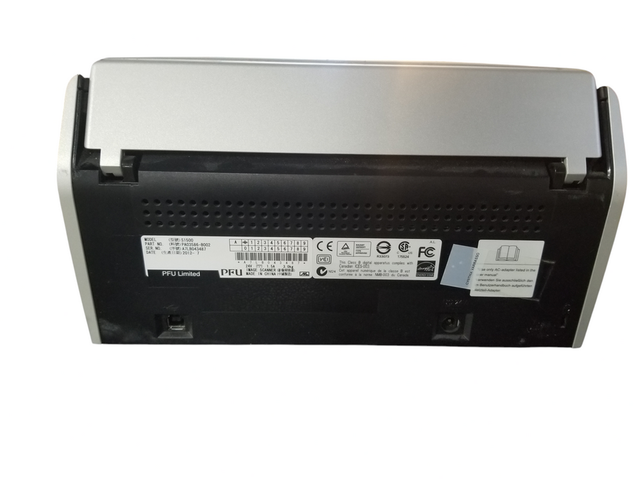 Fujitsu ScanSnap S1500 PA03586-B012 Document Scanner Q